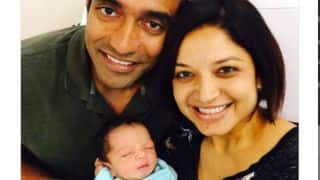 Robin Uthappa becomes father; shares cute photo of newborn